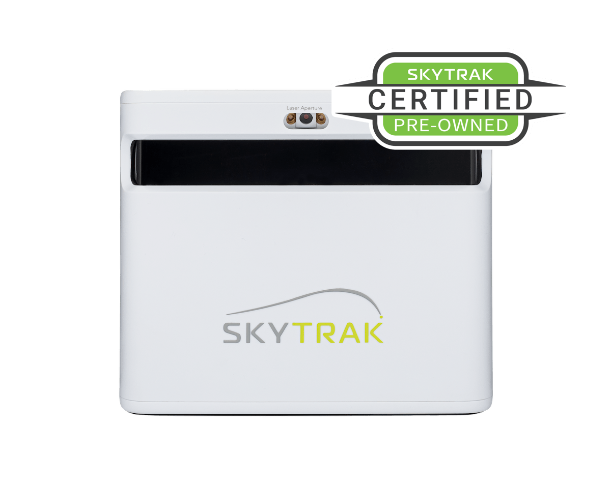 certified preowned SKYTRAK+ Launch Monitor