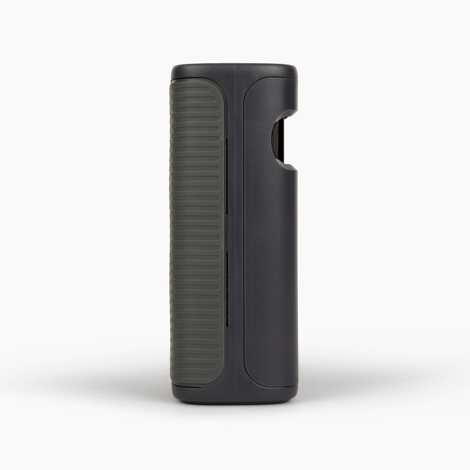 Side view of the ST MAX launch monitor on a white background