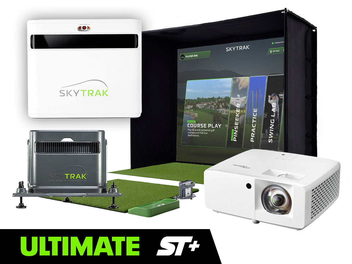 SKYTRAK ST+ Golf Simulator Ultimate Studio Package