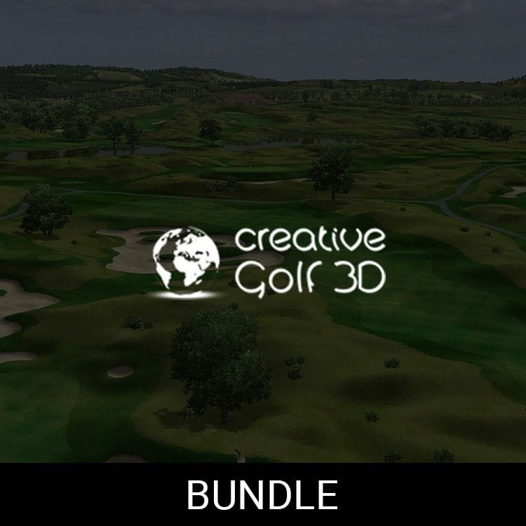 Creative Golf All In One bundle SkyTrak simulator software