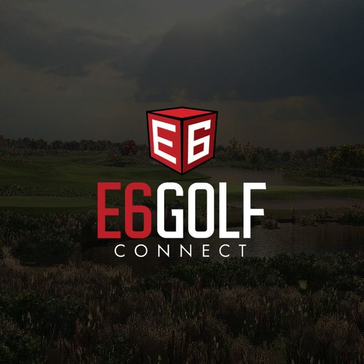 E6 Golf Connect SkyTrak simulator software
