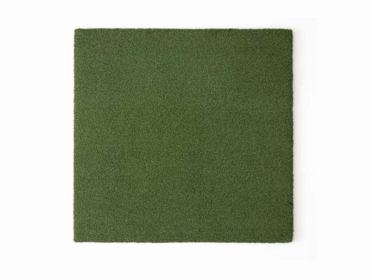 Premium 5x5 foot golf hitting mat included with SKYTRAK ST MAX Standard Studio Package