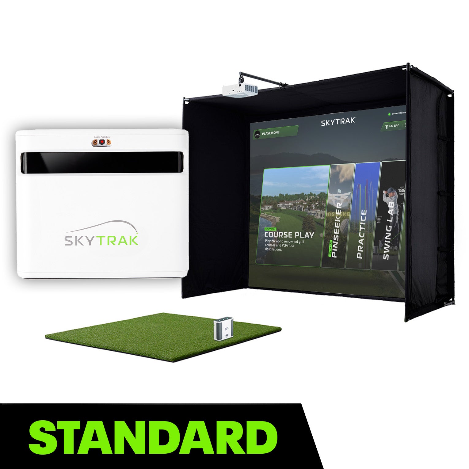 SKYTRAK ST+ Golf Simulator | Standard Studio Package