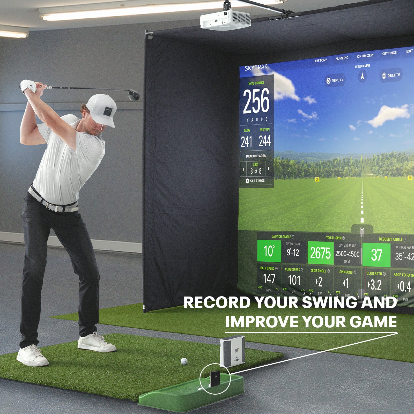 improve your golf game with these golf simulator accessories