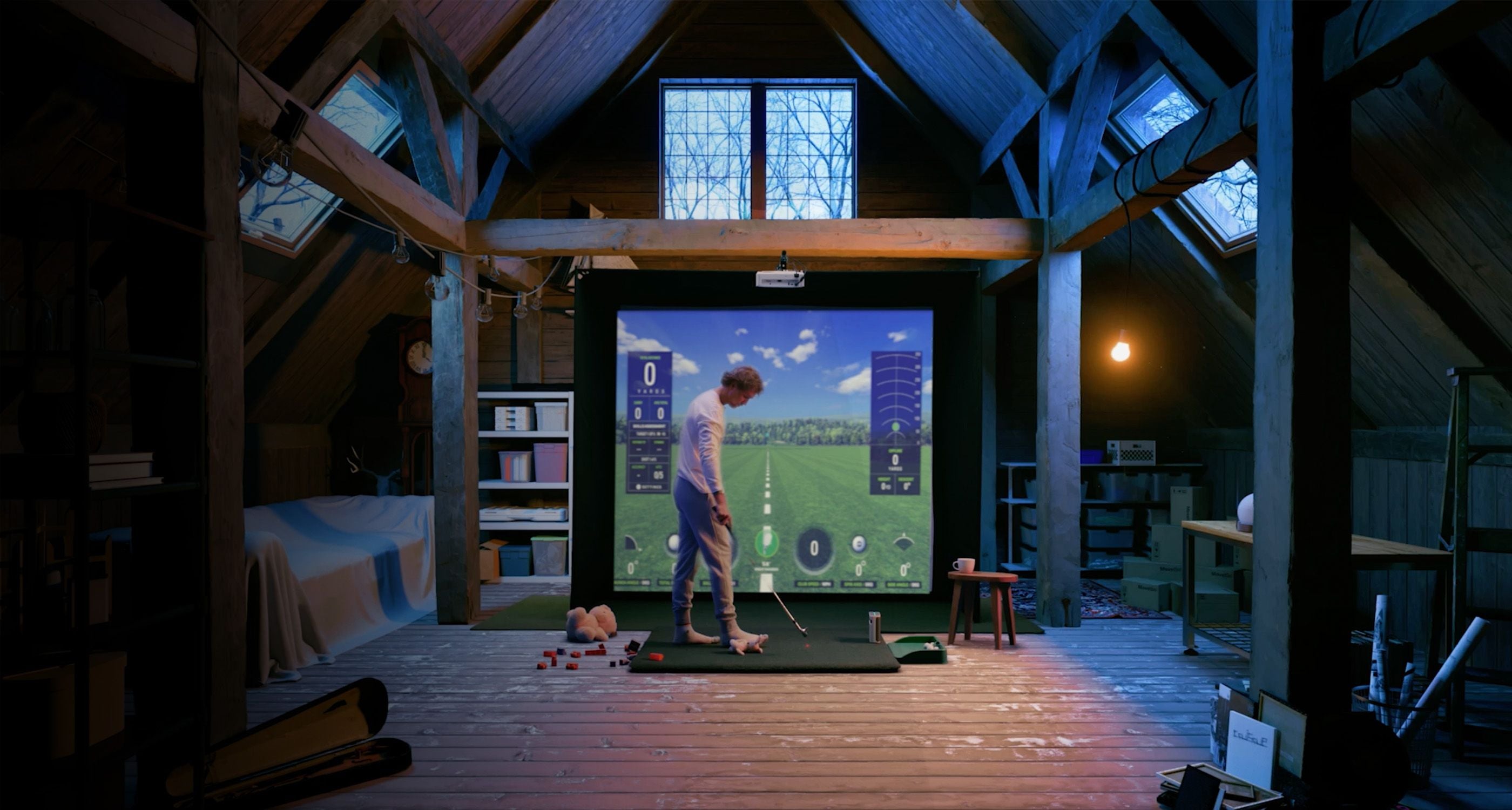 ★年末セール【美品】SKYTRAK ゴルフシミュレーター SKYTRAK+™ Golf Simulator Practice Package | SKYTRAK™ Golf