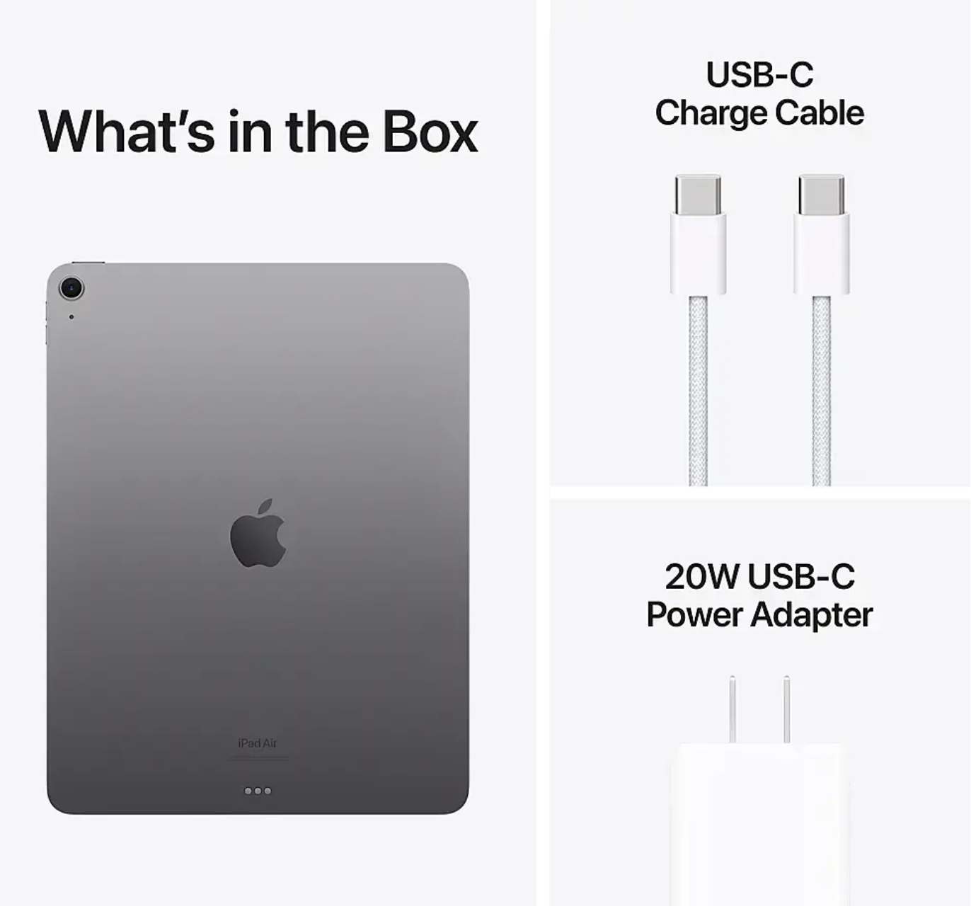 USB-C Charger Cable and 20W USB-C Power Adapter 