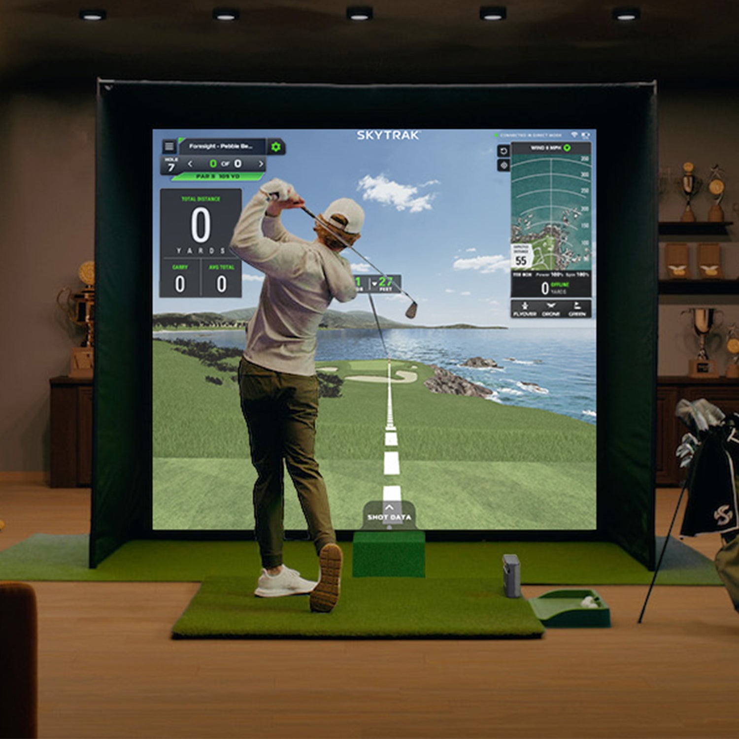 M*様 SkyTrak ゴルフシミュレーター SKYTRAK™ Launch Monitor | SKYTRAK™ Golf Simulators