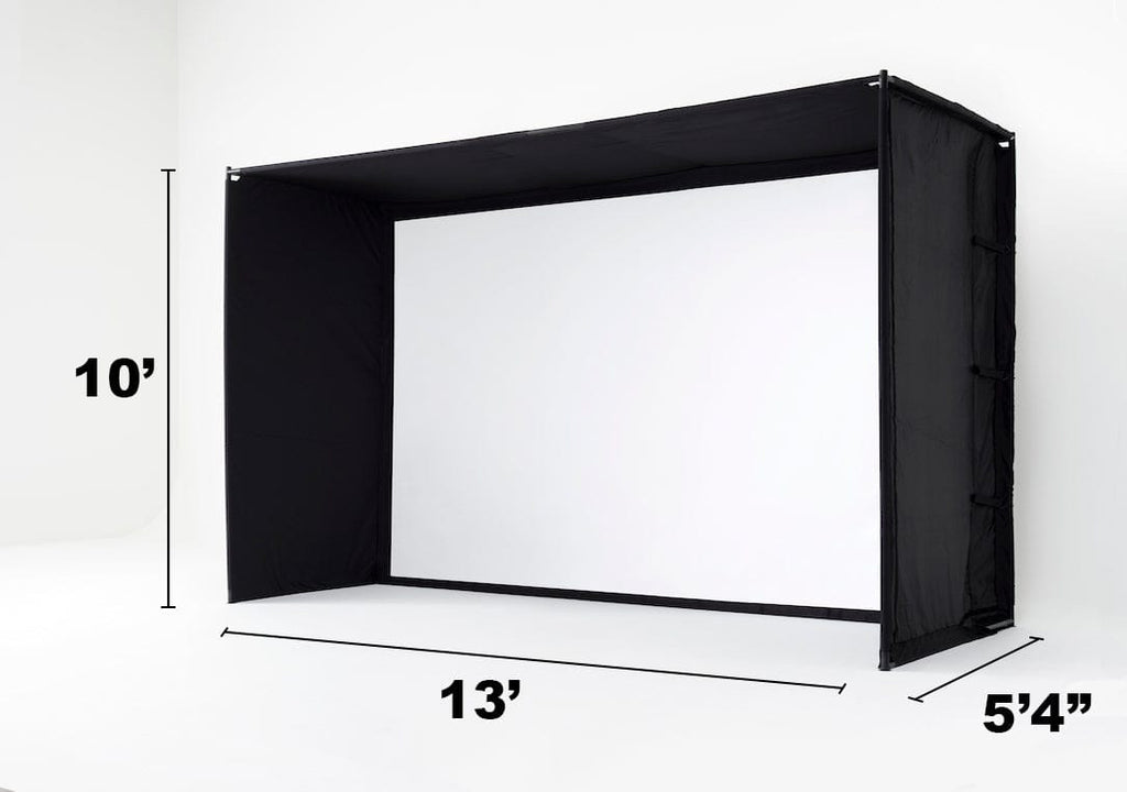 Dimensions of the Studio 13 enclosure. 13 by 10 by 5’4”