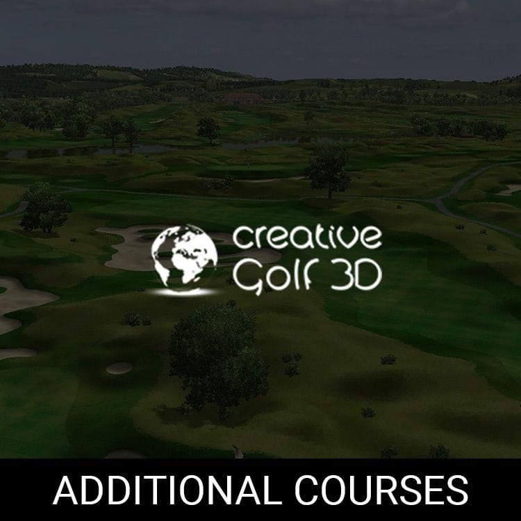 Creative Golf Course Library SkyTrak simulator software