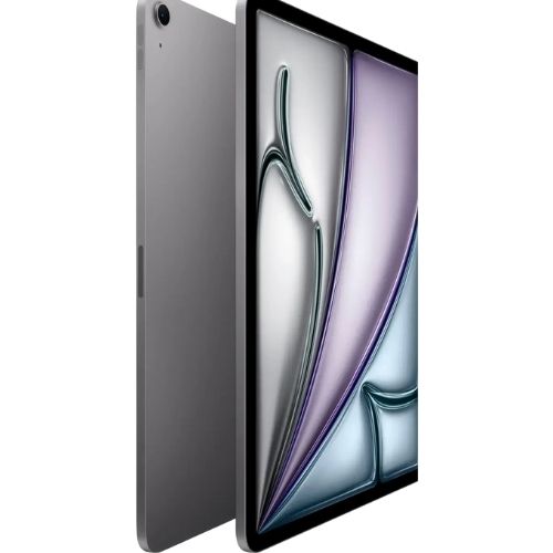 iPad with a reflective surface on a white background