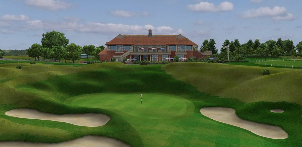 Oxfordshire golf course SKYTRAK simulator software