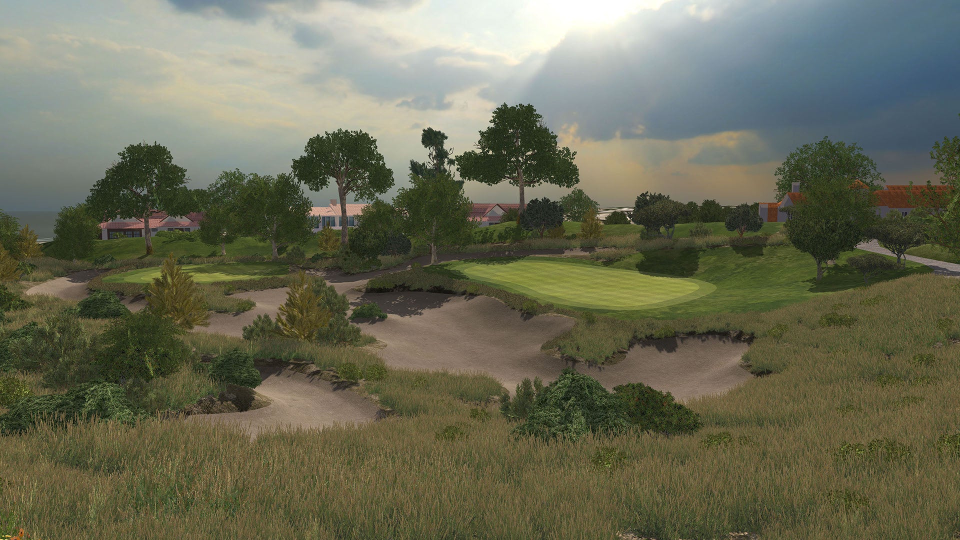 Pelican Hill sky track plus golf simulator software