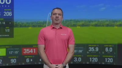 Golf sim max height data video