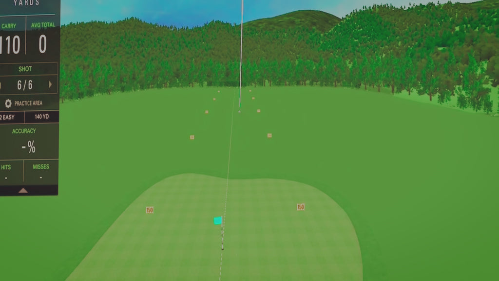 SkyTrak commercial for in home golf simulation