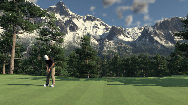 Banff Golf Club TGC 2019 SkyTrak simulator software