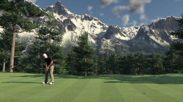 Banff golf course TGC 2019 SkyTrak simulator software