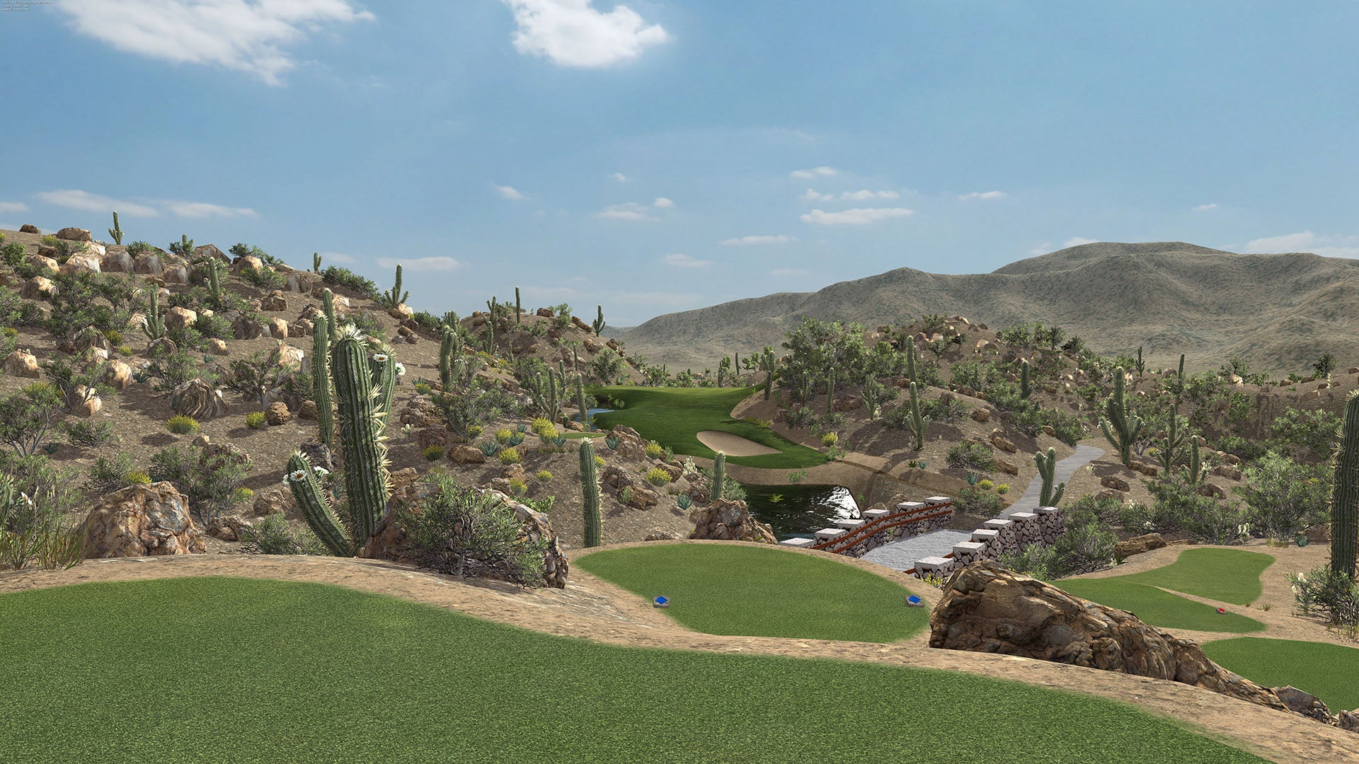 Stone Canyon sky track plus golf simulator software
