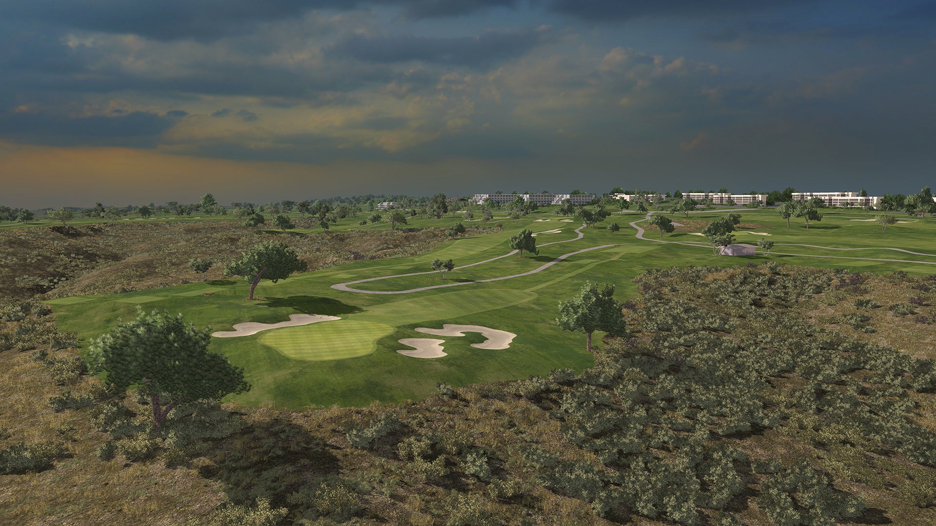 Torrey Pines golf course on SKYTRAK golf simulation software